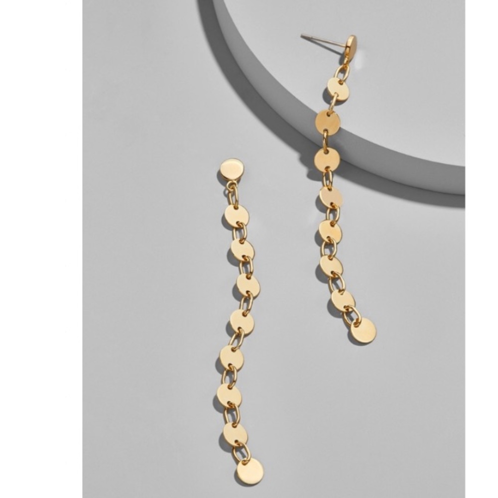 BaubleBar Dinero Drop Earrings